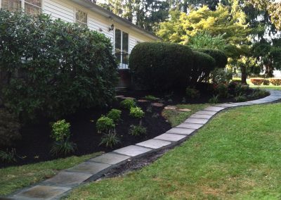 Hardscaping project - walkway in columbia md